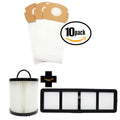 1 Vacuum Filter Replacement EF-6 EF-6 Vacuum Bag, AS 1 AS AirSpeed & HEPA 30 Filter Bags, Eureka DCF-21 Eureka Compatible Cup DCF-21 Dust - Filter & Filter
