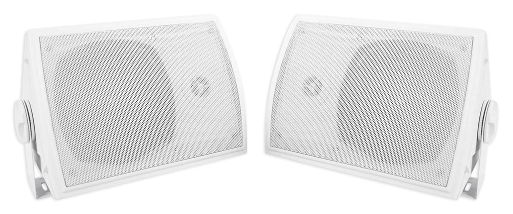 Home HP5S-8 Speakers+Swivel 5.25" Rockville Outdoor/Indoor Theater (8) Brackets