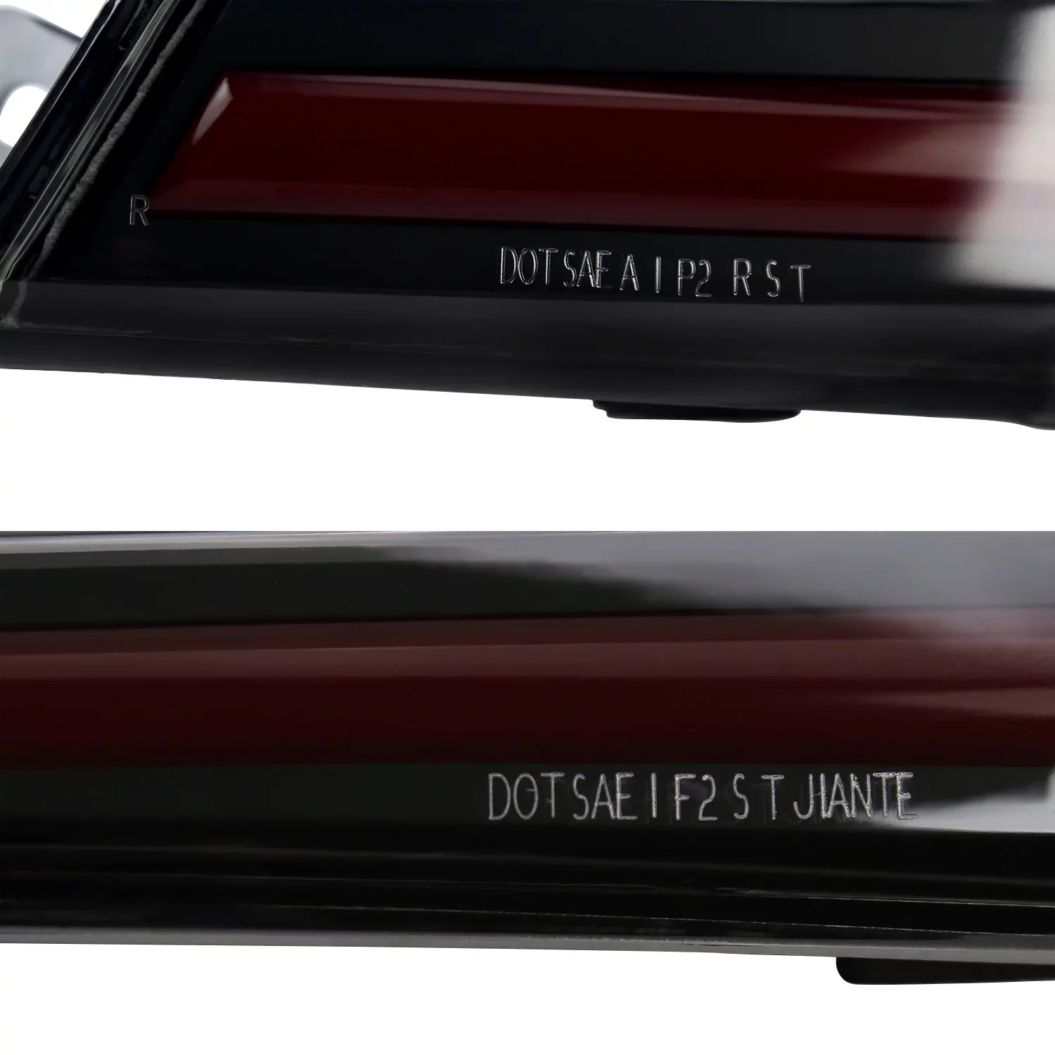 Left Tail Compatible Dynamic Accord Red Light Lights Right Tuning + 2018-2022 Sedan Housing Bar 4Dr with with Pair Lens Black Honda Assembly Spec-D Sequential LED Smoke