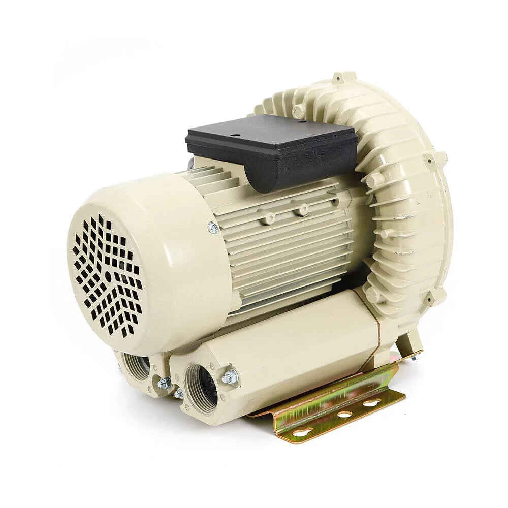 Pressure Air 110V Aquarium Air Hydroponics Fish Miumaeov Aquaculture Blower High Blower 370W Pond Industrial Pump