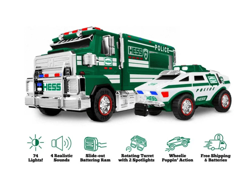 Police Cruiser Holiday Hess 2023 & Truck Truck