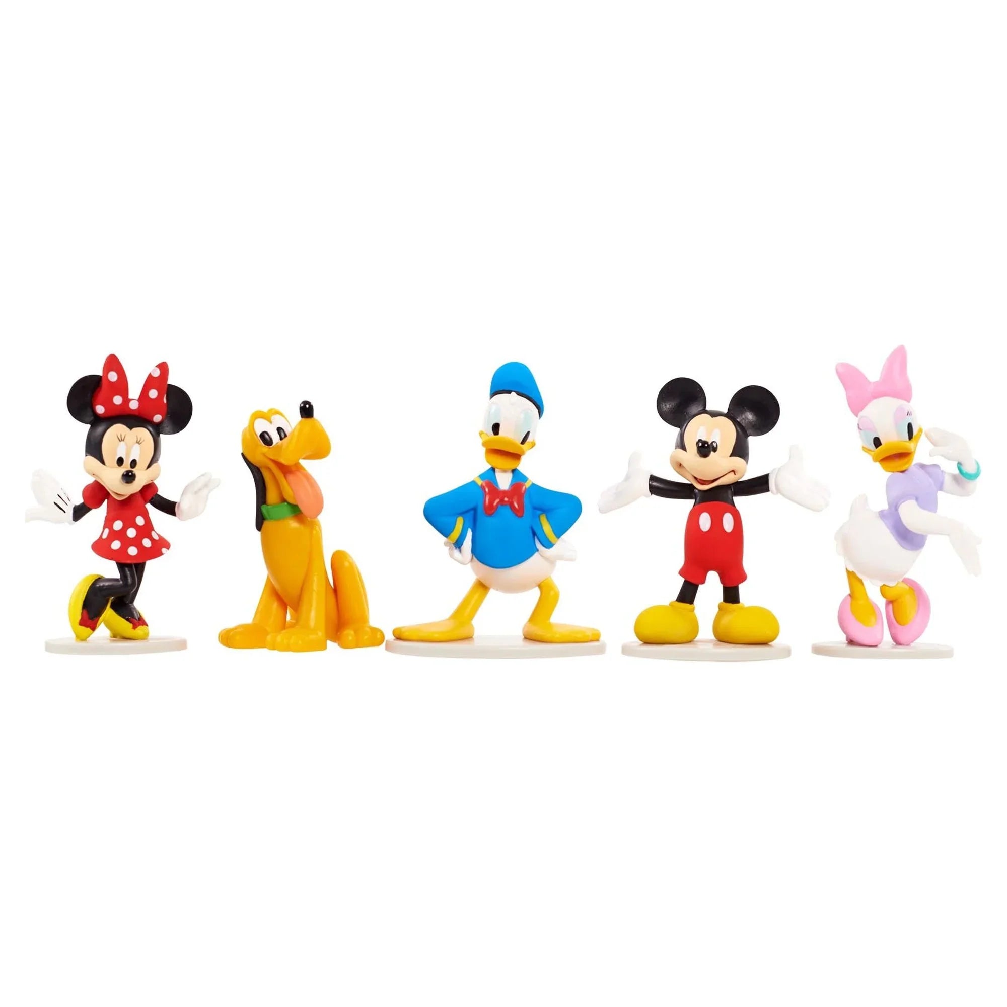 Disney Collectible Mickey Mouse Kids for Licensed and 3 Presents 5 Gifts Up, Pieces, Officially Figure Ages Toys Set,