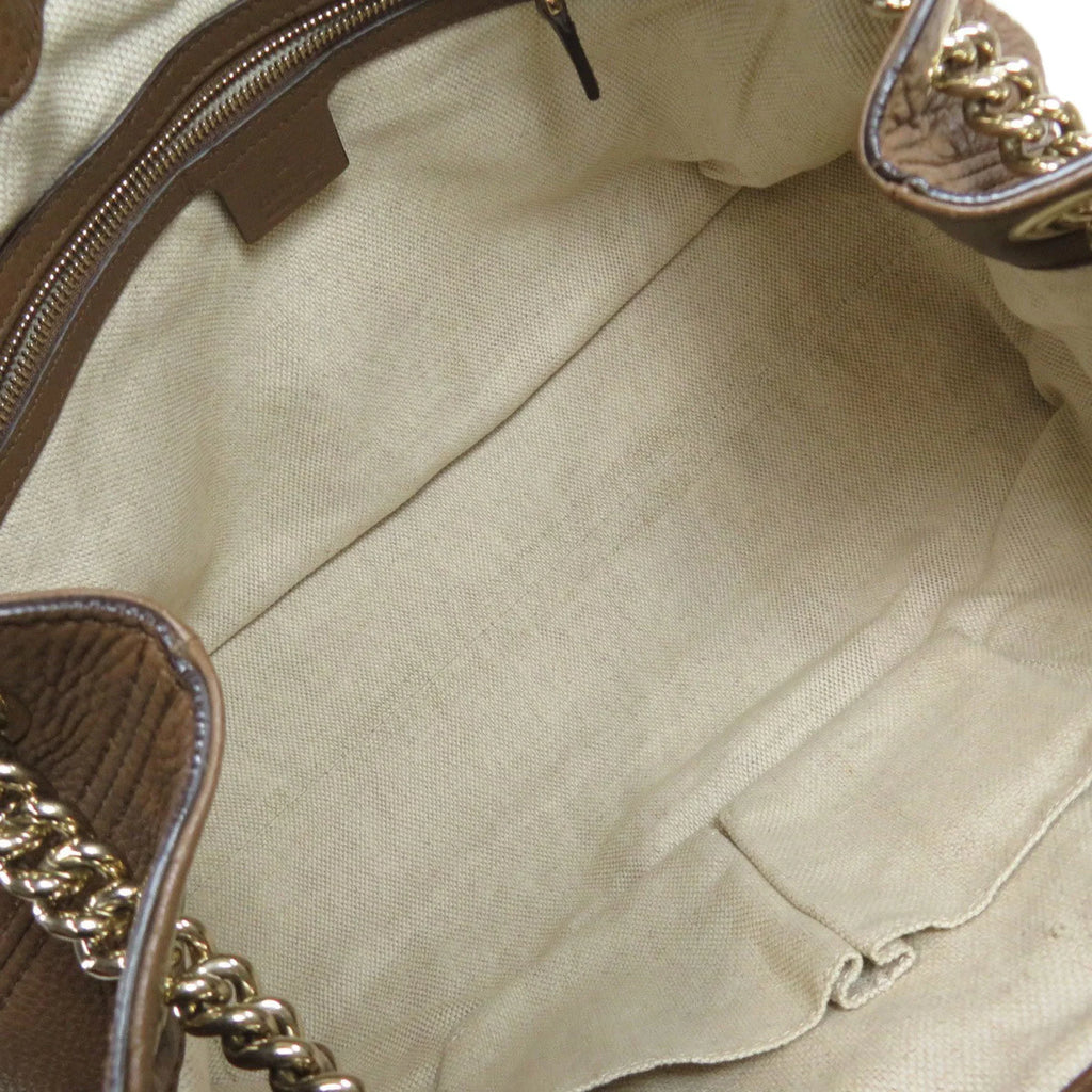 Calf Bag Gucci 308982 Chain Pre-Owned (Good) Tote Soho Ladies