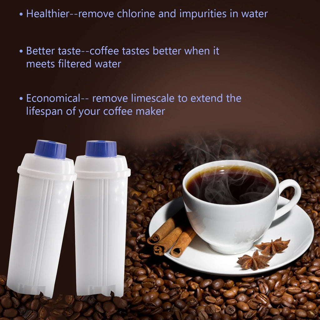 Maker Filter Compatible C002 4Pcs Replacement Machine Coffee Coffee Maker Replacement Coffee Machine Delonghi Coffee Filter DSL with for Filter Accessory Cartridge Filter