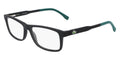 Rim L2876 Eyeglasses Black Lacoste Full Matte