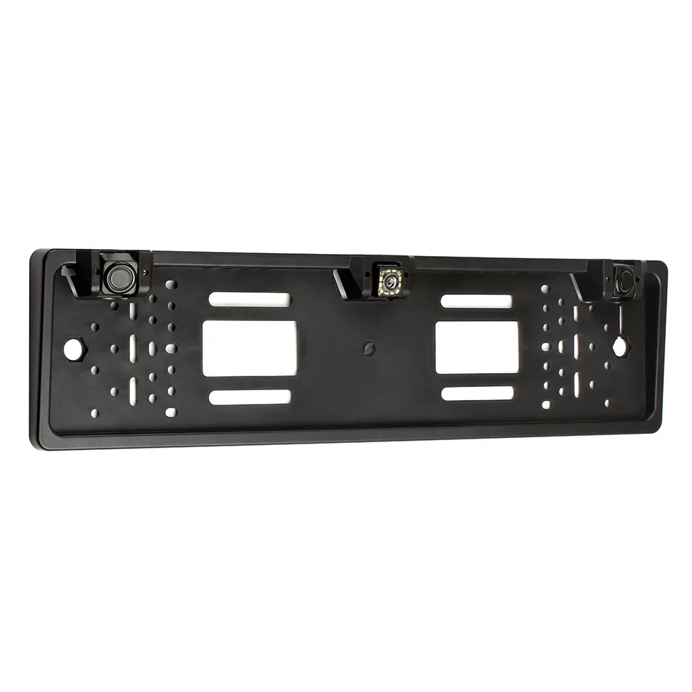 and - Camera Plate Sensor Integration 12 Rear with License System Camera Reversing Frame View European LED Parking