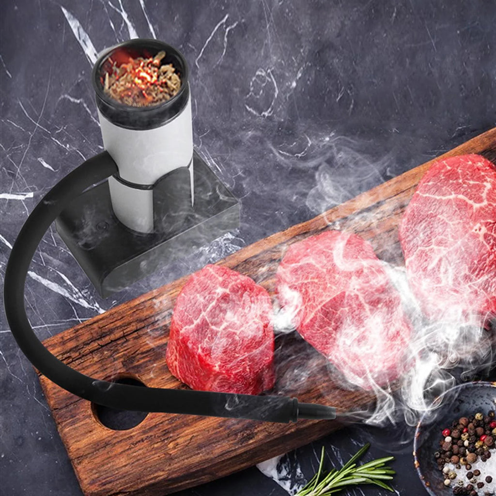 Meat Cooking , Food Food for Infuser Handheld Kitchen Smoke Cocktail , Mini BBQ Smoke Portable , Food