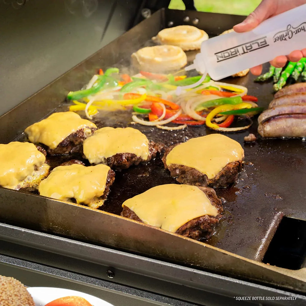 Char-Griller Griddle 3 Burner Flat Iron