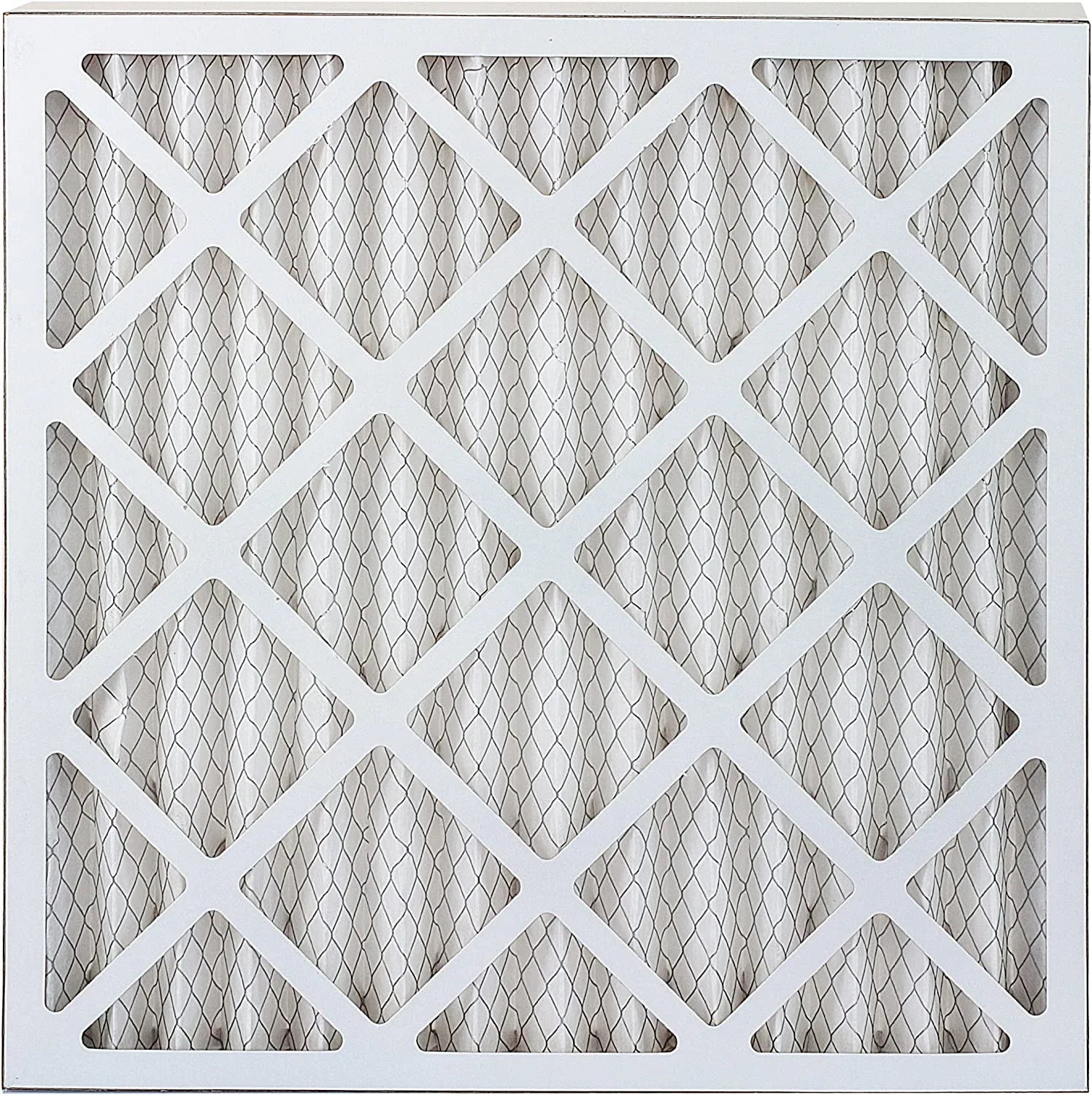 Filterbuy Air MERV HVAC (12-Pack) Filters AC Furnace 25x25x4 Pleated 13