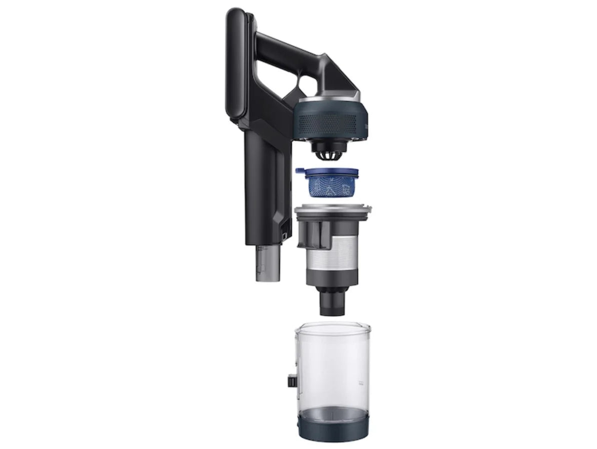 Restored with VS20A9580VB/AA-RB Clean Cordless Refurbished Certified Bespoke Station Stick Samsung Blue Vacuume - Jet