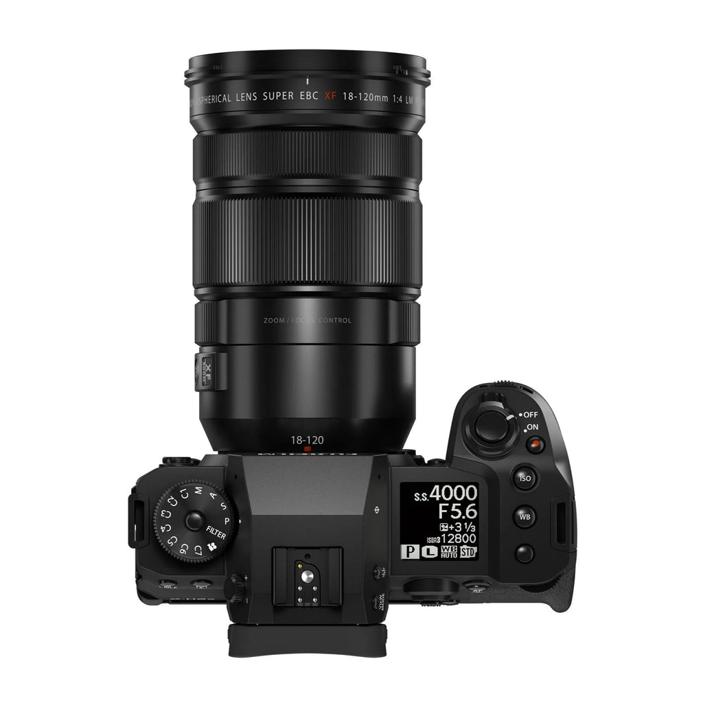 Bundle Charger LM and Fujinon 18-120mm Fujifil Battery PZ XF with f/4 WR Lens