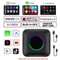 Apple Youtube Box Netflix Ai Car Box Carlinkit Tv Auto For QCM6225 CarPlay Led Accessories Smart Android & Wireless Android 13