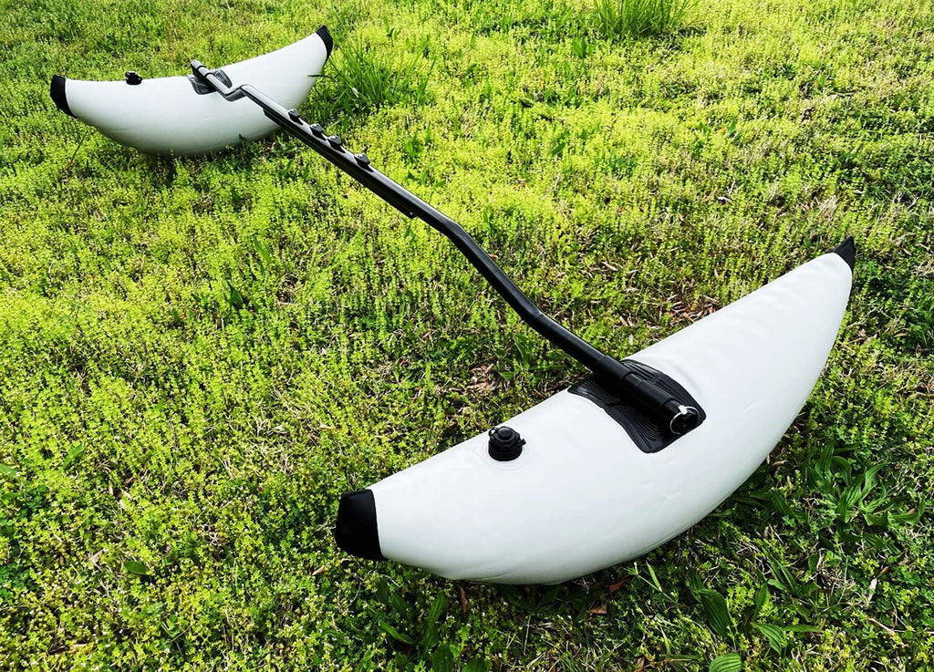 Sidekick Tube Fishing Rod System Grey Breath Kayaking Gray Canoe Adjustable Boat Float Patches Outdoor PVC Pactrade Accessories Kayak Repair Buoy Inflatable Kit Buoyant Outrigger Stabilizer Arm Marine