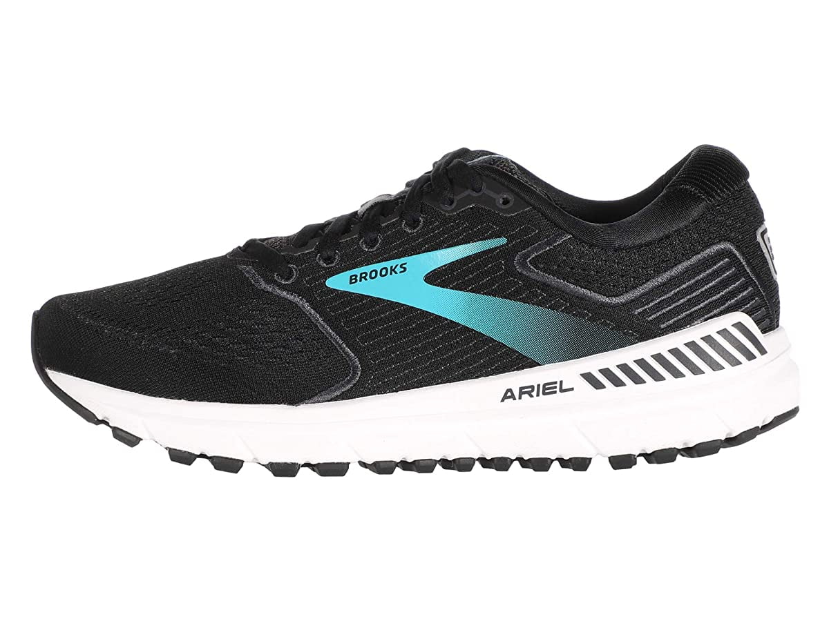 Adult BROOKS 11 120315-1D-064 Black/Ebony/Blue Wide Female Women