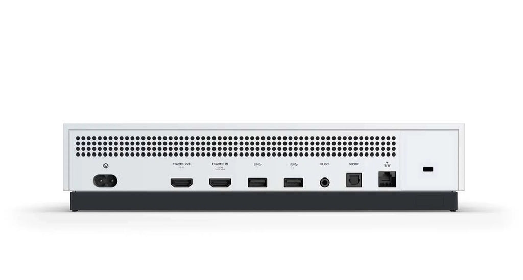 Restored with Gaming S Console Cable Microsoft White (Refurbished) Xbox One HDMI 234-00051 1TB