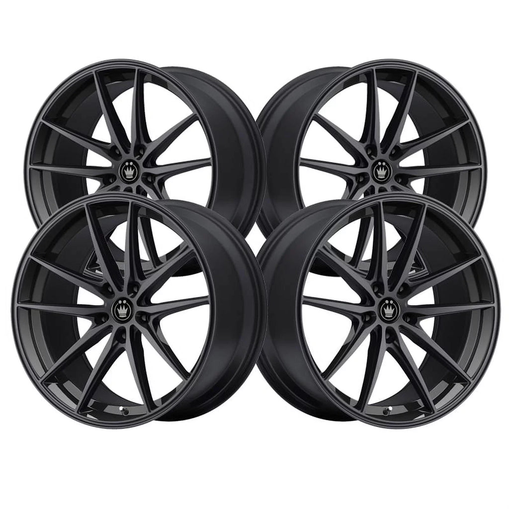 Wheel 16x7.5 +45et Konig 37B Oversteer 5x100 Black Gloss