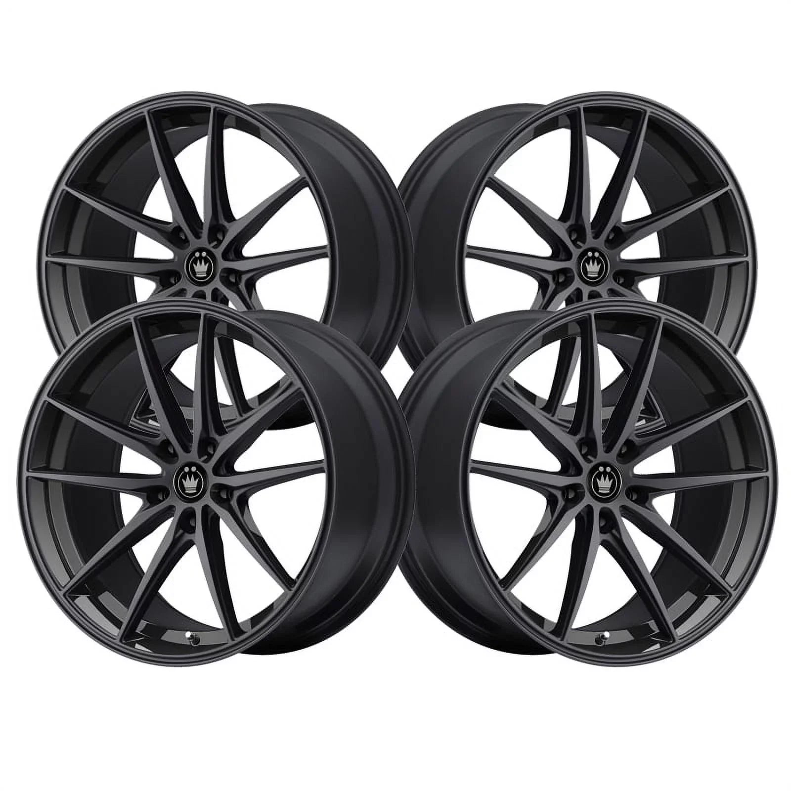 Wheel 16x7.5 +45et Konig 37B Oversteer 5x100 Black Gloss