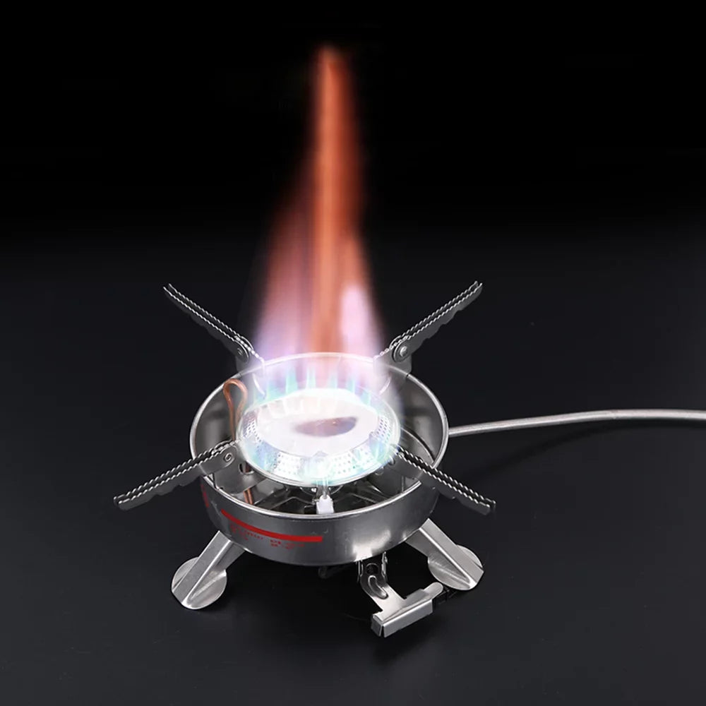 Picnic Gas Butane Split-Type Camping Power Steel Blaze Andoer Large BRS-10 Stainless Cooker Portable Big Outdoor