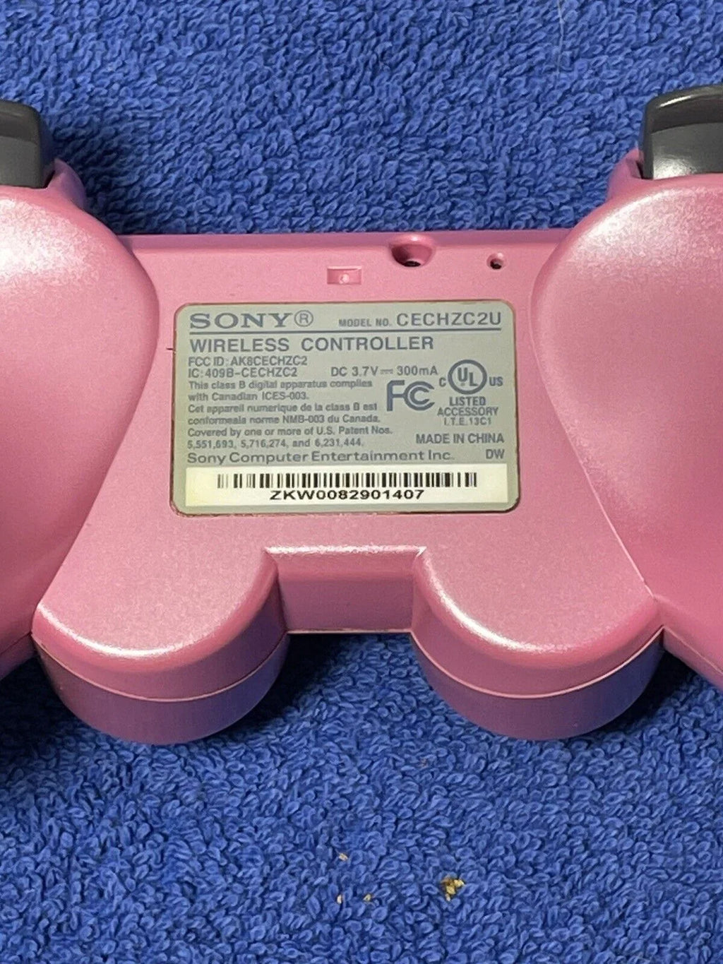 PlayStation Controller Used 3 OEM Sony Pink