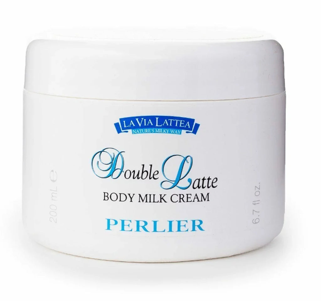 Perlier Sensitive 6.7oz For ~ Skin Latte Double Milk Body Cream