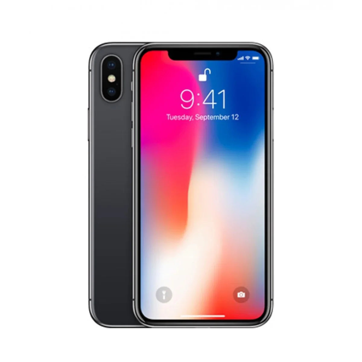 Restored 64GB, Unlocked (Refurbished) Gray iPhone X Space Apple - T-Mobile