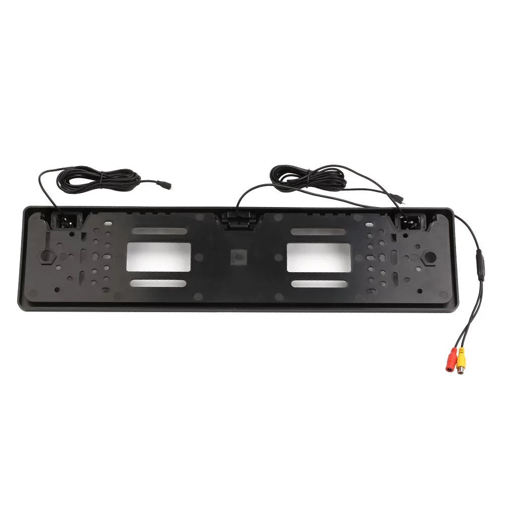 and - Camera Plate Sensor Integration 12 Rear with License System Camera Reversing Frame View European LED Parking
