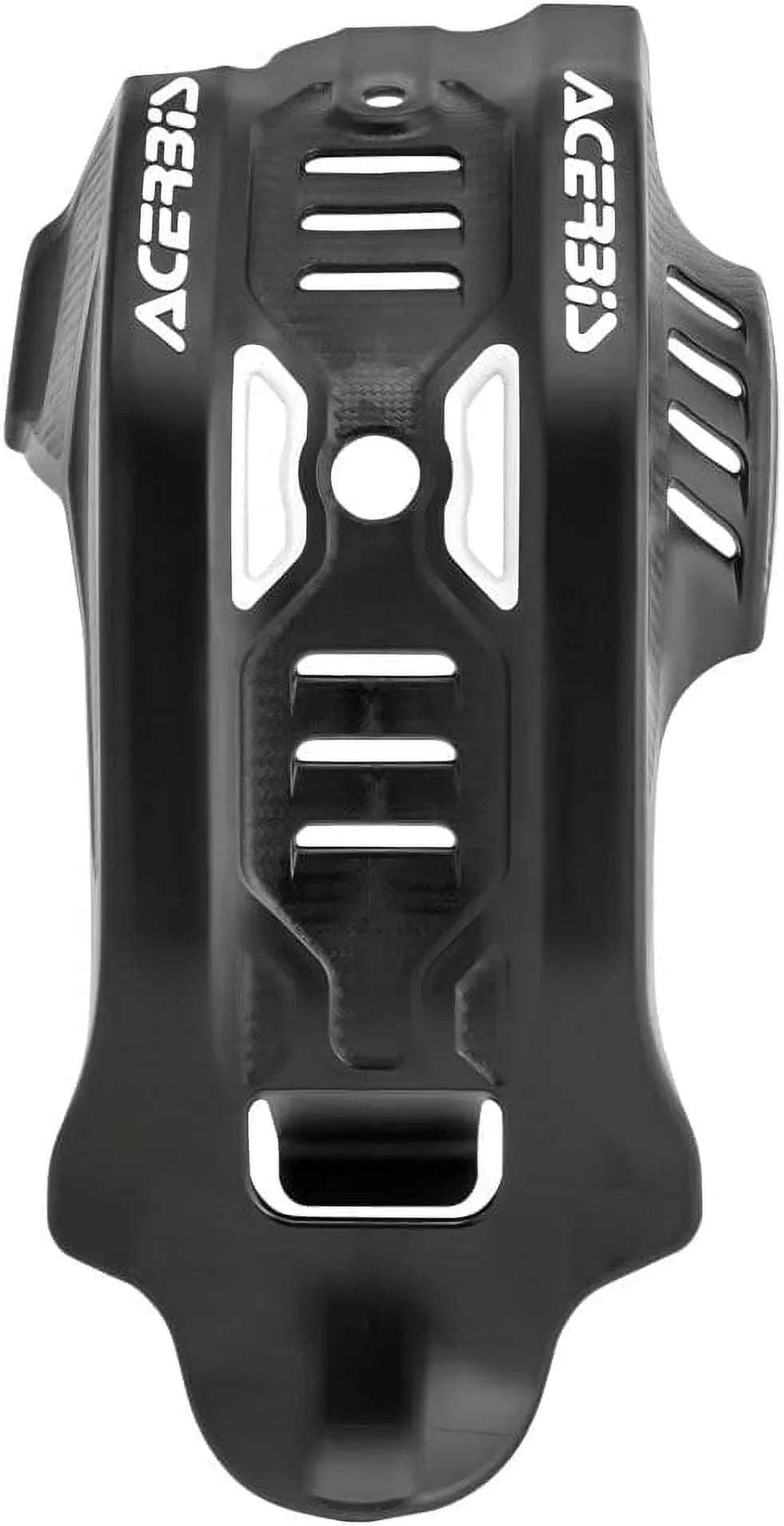 Plate Guard FX Acerbis Skid Plastic 450 Black/White for 2017-2018 MC Husqvarna Linkage with