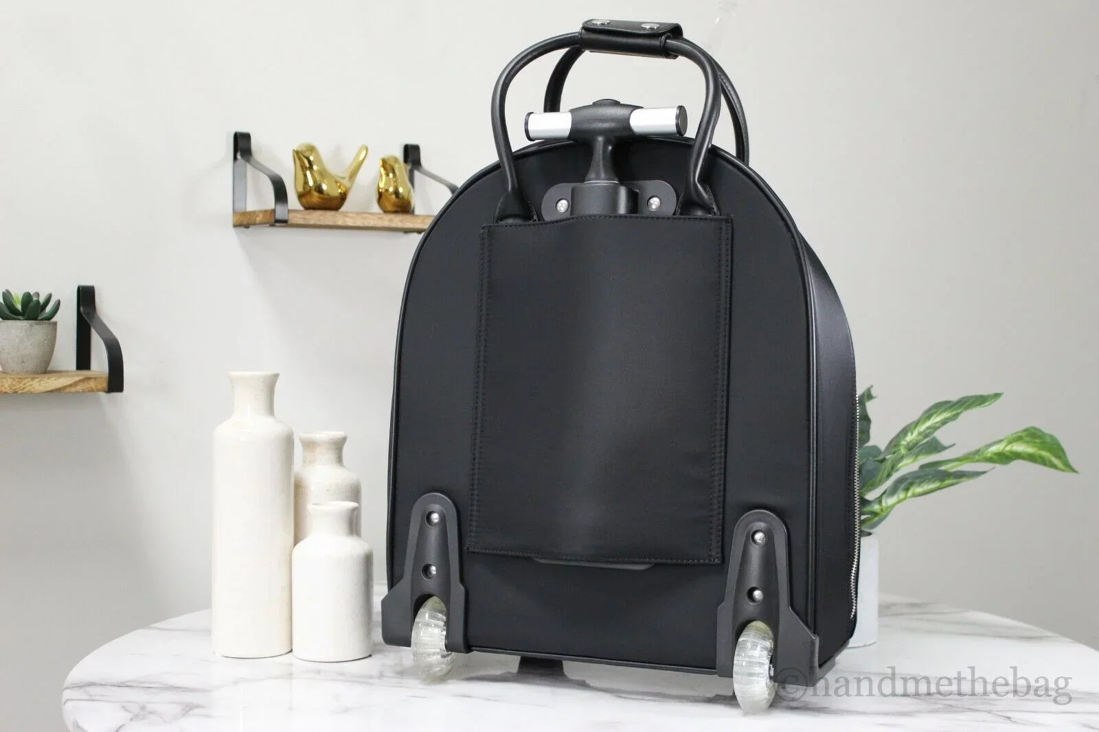Baker Sheeaa Carry Ted London Black with Love Travel Bag On Patches Detail