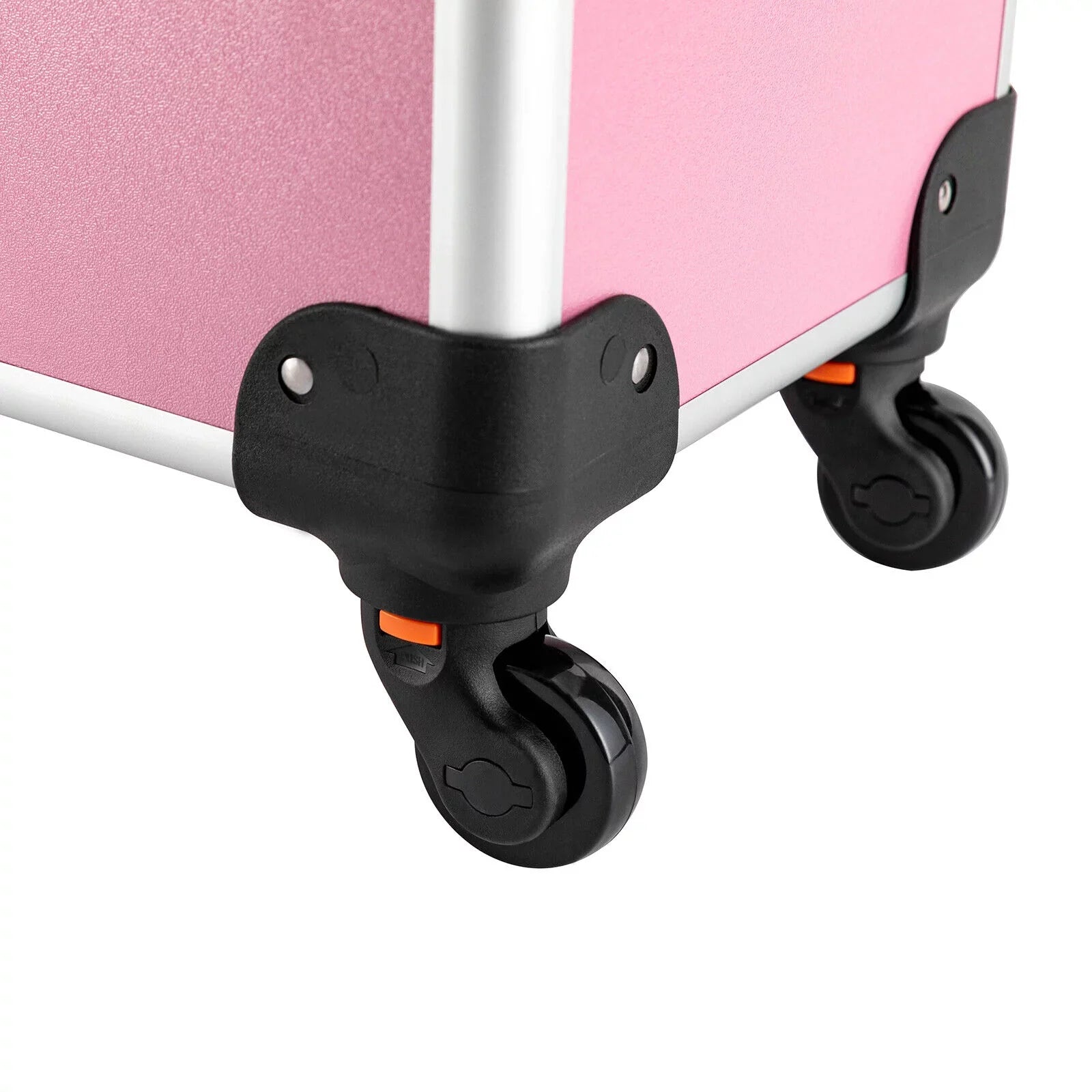 Cosmetic Rolling Professional Makeup Makeup Storage Train Organizer Trolley Case