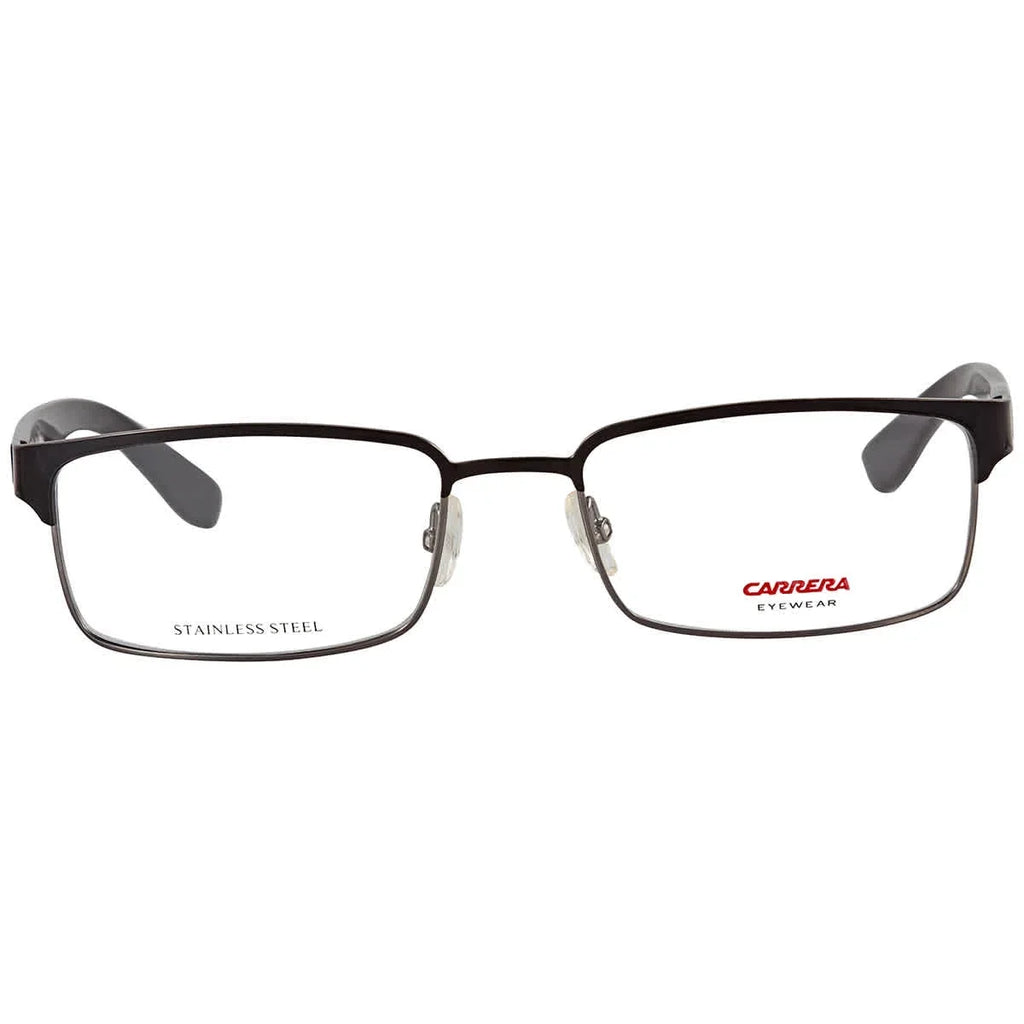 Frames BLACK/DKRUTHENM CARRERA RECTANGULAR 55/18 Eyeglass