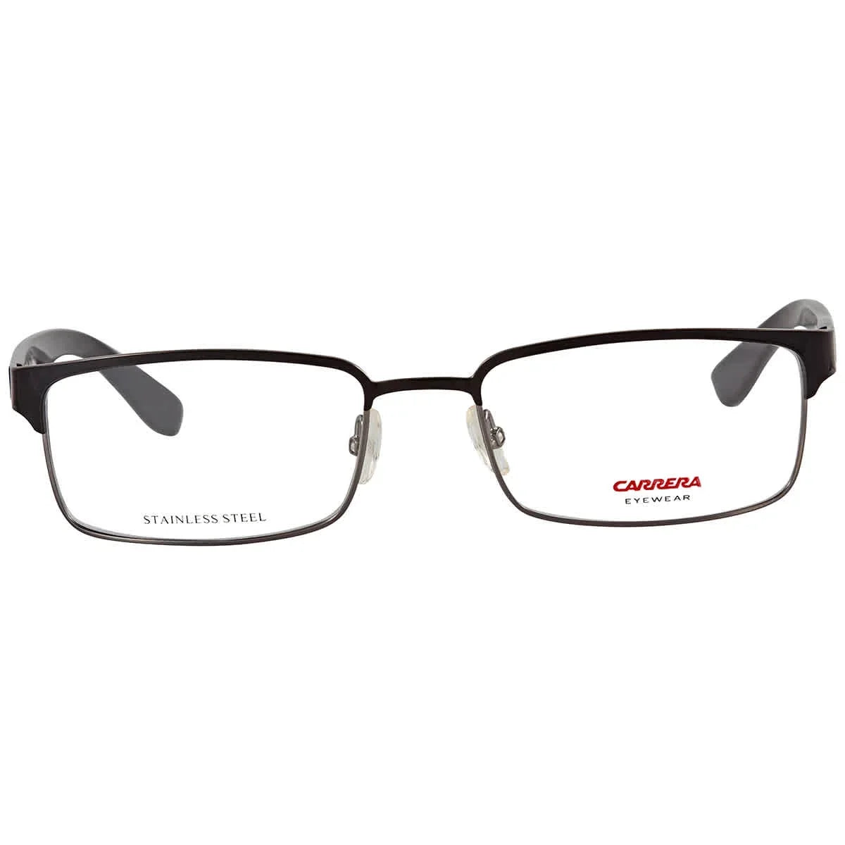 Frames BLACK/DKRUTHENM CARRERA RECTANGULAR 55/18 Eyeglass