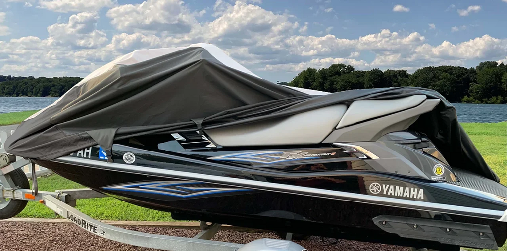 Cover Cover Sea-Doo Compatible SKI 2000-2003 HEAVY-DUTY JET SUPER Bombardier DI 600D / Sea Ski for Seater Jet Doo RX 2 RX PWC / RXX