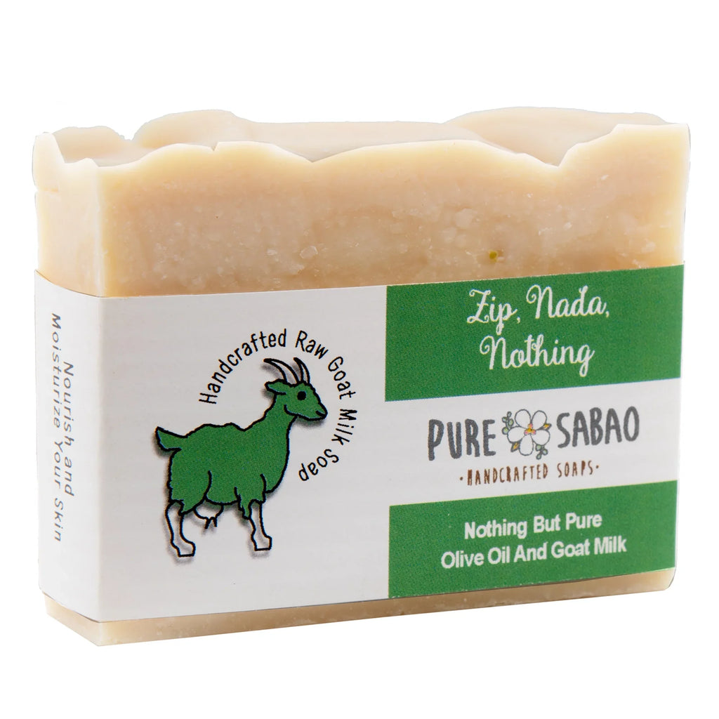 Pure Milk Nada, Perfect – – Nothing Goat – Zip, Skin Soap Sabao Olive Sensitive oil for and pack 4 –