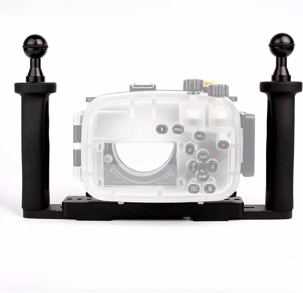 Kit, w/ I & for Dome RX100 Waterproof RX100 Sony Two case II M2 Port IV M5 Seafrogs Tray Aluminium Housing Underwater 60M Camera III M3 Hands M4 V
