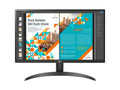 1440 75Hz 2K 24" QHD FreeSync 2560 HDMI IPS AMD LG DisplayPort Monitor Tilt 24QP500-B VESA x HDR10