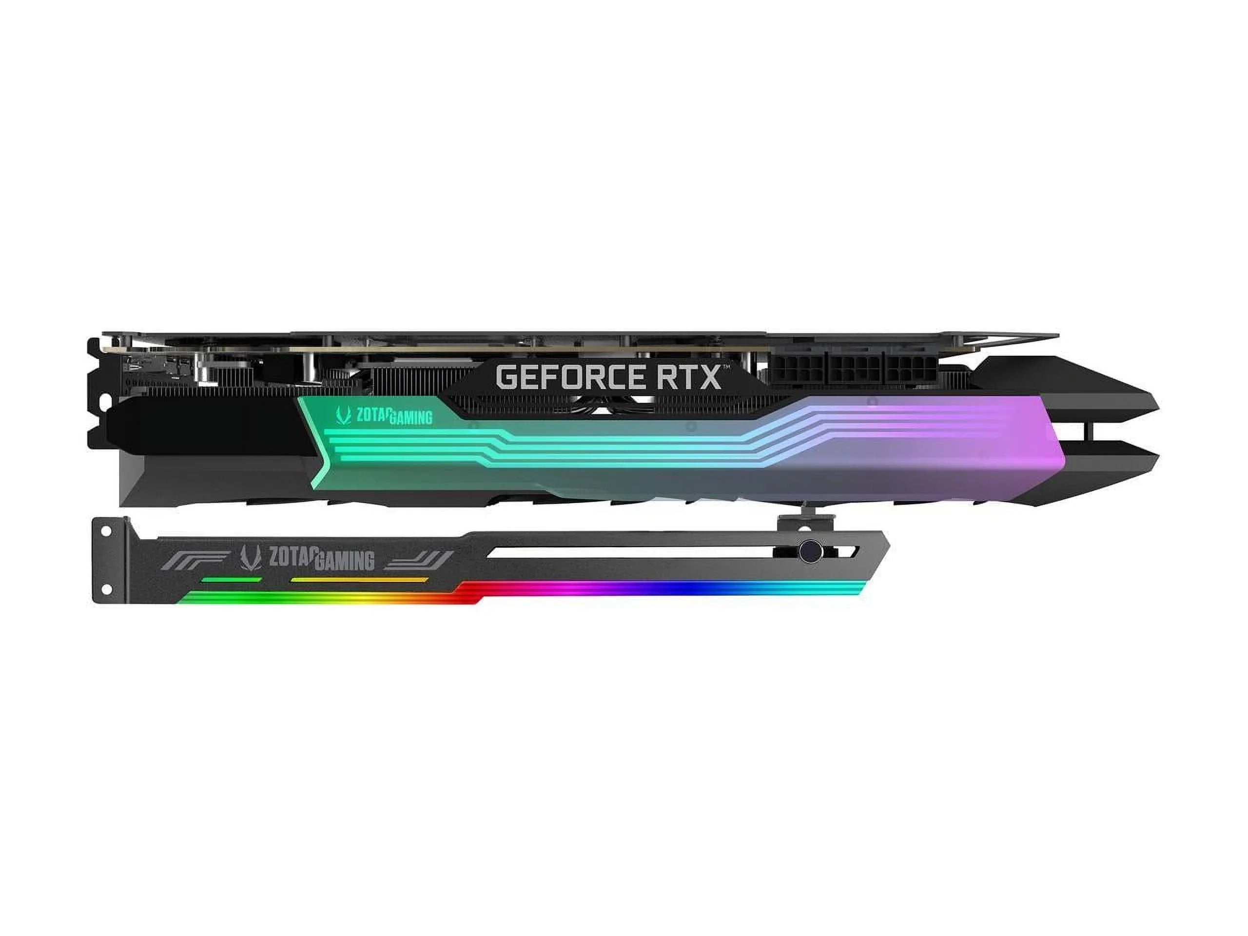 ATX ZT-A30710B-10P Video 3070 RTX Ti Card 8GB PCI GDDR6X Extreme ZOTAC GeForce Express 4.0 Holo AMP