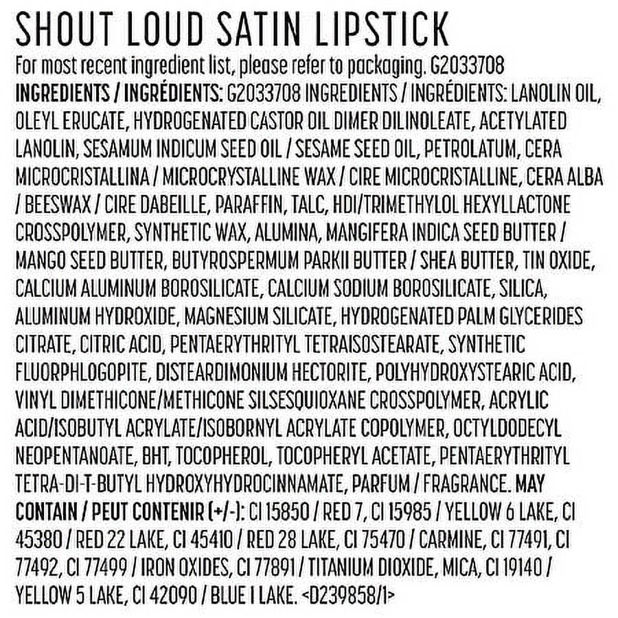 Shout 2 Makeup ea Desert NYX of 1.0 Rose Professional Pack Satin Loud Lipstick,