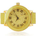 Jojo Row Gold Rodeo W/Date Band Custom Khronos Joe Row Roman Jojino Canary Watch Bezel Tone 10 Dial 2