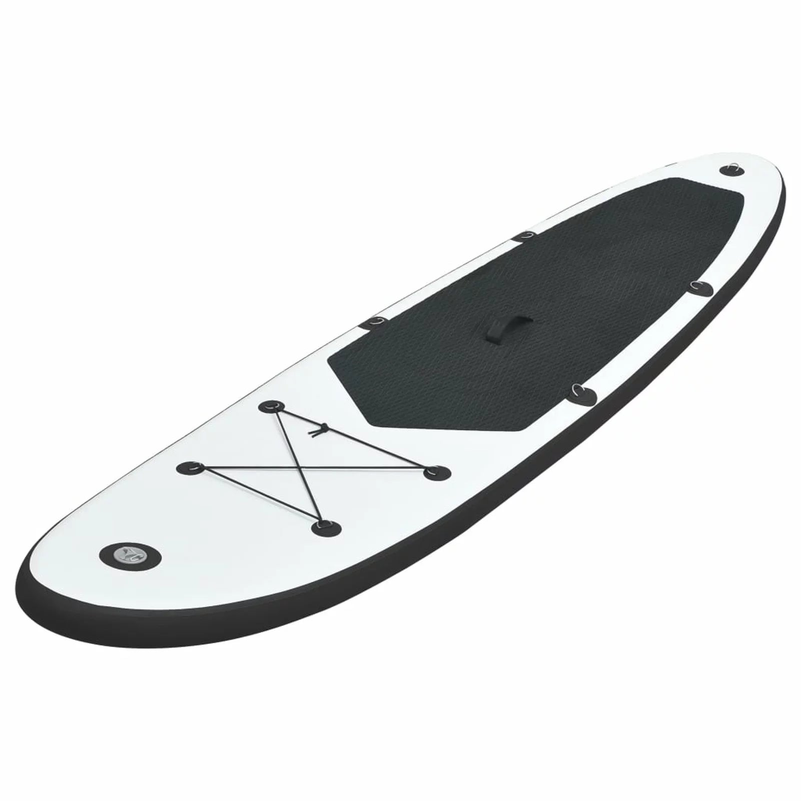 Inflatable and Black Set Andoer White Paddleboard