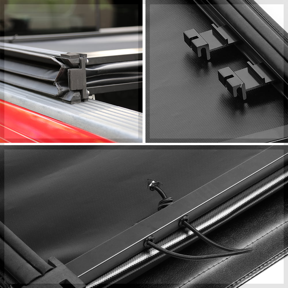 Ford Bed Soft Short 19-21 Truck Tonneau Cover for Ranger 5Ft Tri-Fold Fleetside