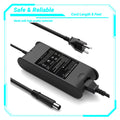 Computers E5510, Compatible U315K,E6410 Latitude KONKIN E5400, E4310, Charger Atg,PP08L,P02T AC Adapter 90W P05F, Laptop PP32LA, P05G, E6400 for E5410, Xfr, P06G, Replacement Notebook Dell Power BOO