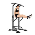 Black Bar, Height Up Pull Power Strength Wellynap Equipment Tower Adjustable Workout - Training 36.2" with