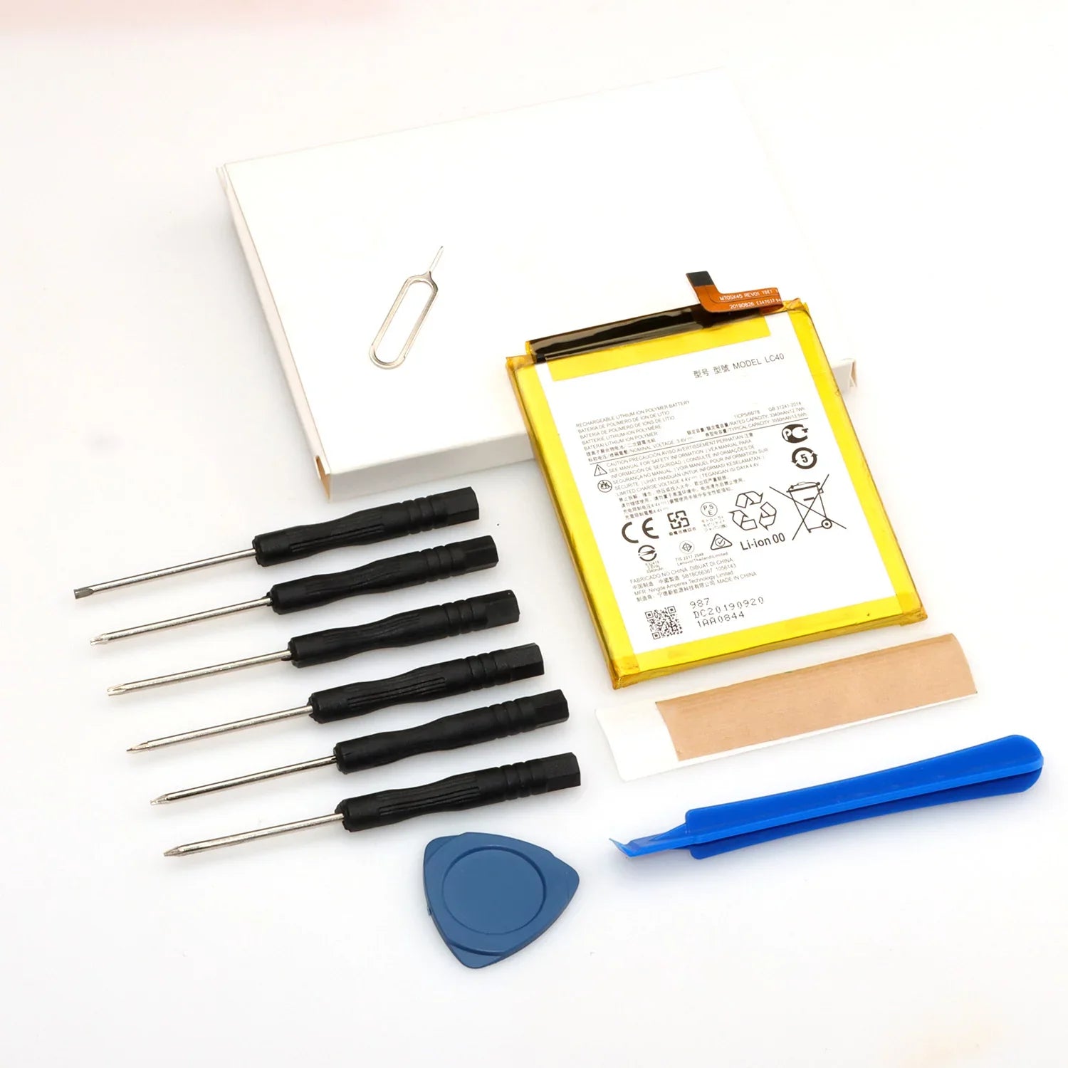 E7 Battery Moto Motorola for XT2052 Replacement (2020) Tool LC40 E