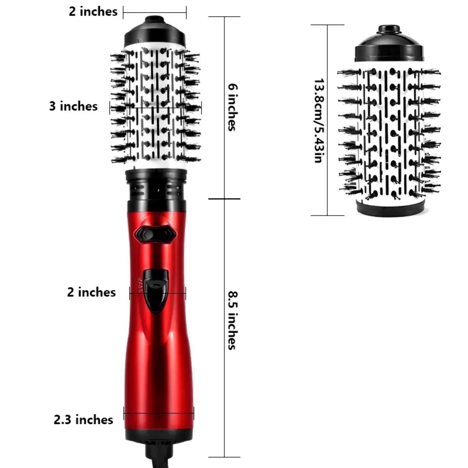 3-in-1 Dryer Hot Rotating Hair and Styler Air