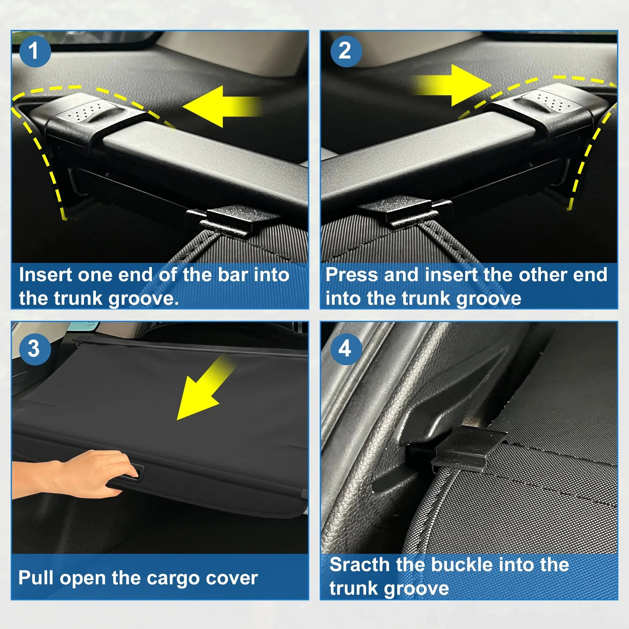Cover Shielding Bargains Trunk Unique Cargo Slip Outback Retractable 2010-2015 Non Rear Subaru Waterproof for SUV