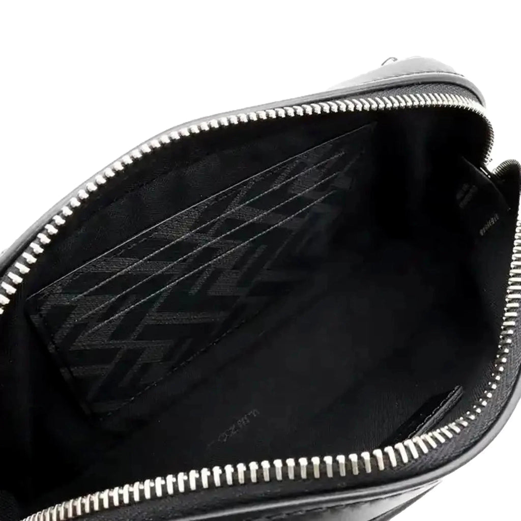 Crossbody Fendi Bag Camera Roma Zucca Black Mini Canvas