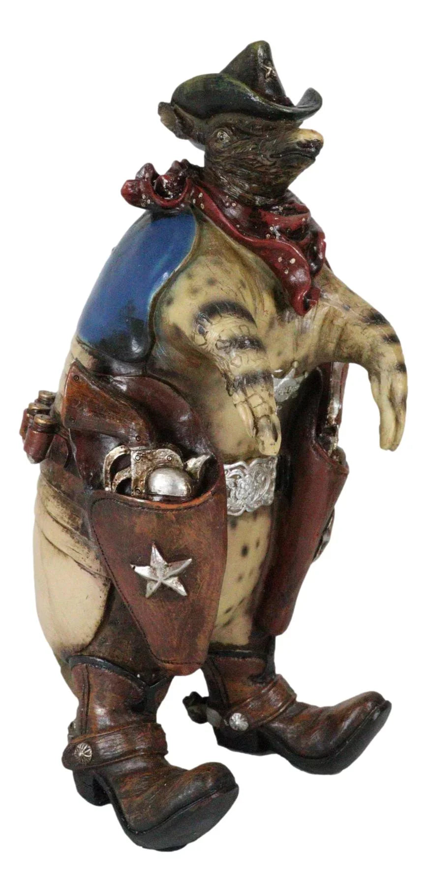 Boots Western Texas Cowboy And Figurine Big Texan Sherriff Guns Armadillo Rustic