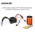 Set Motor Upgrade Brushless F540 Waterproof 4370KV 45A Truck 110 with RC GoolRC for Combo Car ESC