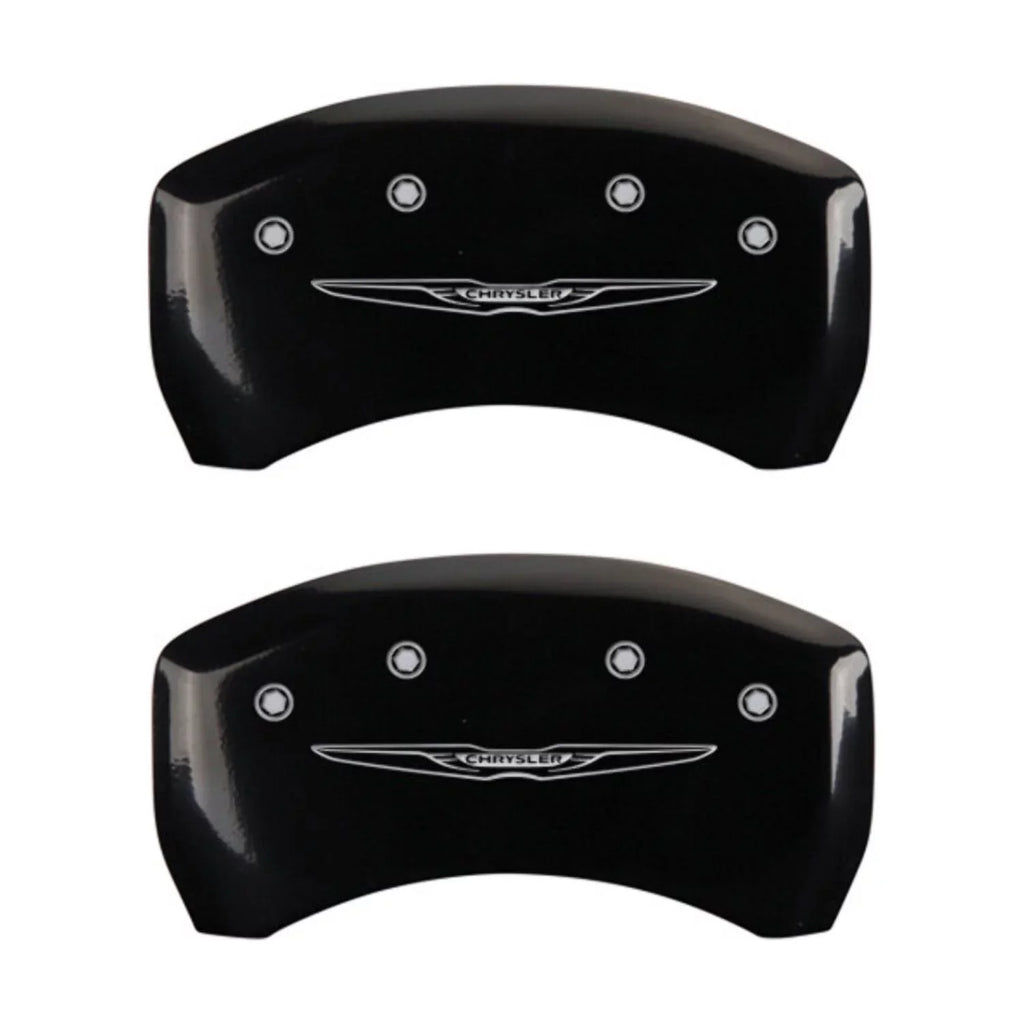 Black Engraved 4 LIMITED Style silver Wing CHRYSLER 2/Chrysler 300C Fits Caliper select: ch Covers & 2012 2013 finish Rear 300, CHRYSLER Front MGP