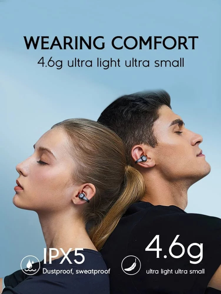 Earbuds Case Headphones Galaxy D9G Ear-Clip Charging Hands-free Stereo Fold5/Flip5 Galaxy Bone Wireless With Earphones True for TWS Compatible - Z Fold5/Flip5 Bluetooth Samsung Conduction Phones Z